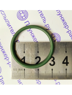 027-031-25-2-2 Кольцо секции ТНВД КАМАЗ 33.1111069-10 (REP) ЯЗРТИ зеленое
