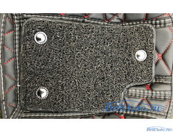 3D коврики в салон BMW X5 из экокожи