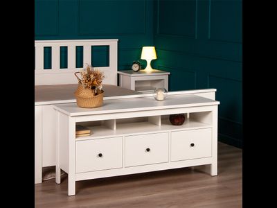 Сага Тумба 3 ящика 1312х622х414 белый