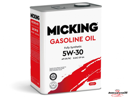 MICKING Gasoline Oil 5W30 Synthetic 4л