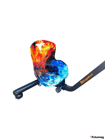 Электроскутер Дрифт Карт KUGOO KIRIN огонь и лед