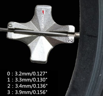 Ключ спицевой Cyclife CL-608, 3.2/3.3/3.4/3.9мм