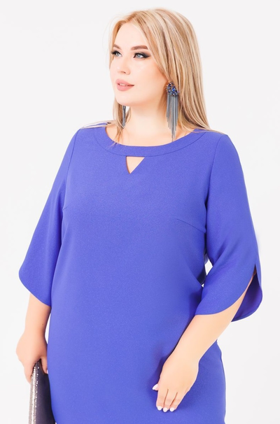 Платье 18794 синий 56,64р Sale