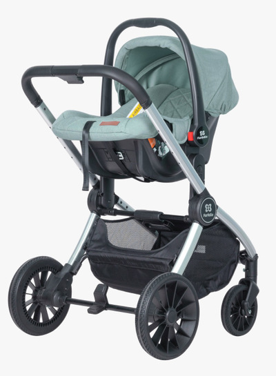 Детская коляска 3 в 1 Farfello Baby Shell Мятный