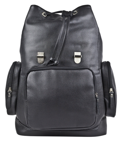 Кожаный рюкзак Vetralla black (арт. 3101-01)