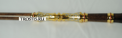 Классическая трость ручной работы с клинком  с инкрустацией