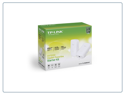 TP-LINK, HomePlug AV2 Сетевой адаптер PowerLine 1200 Мбит/с Ethernet (комплект 2 шт.)