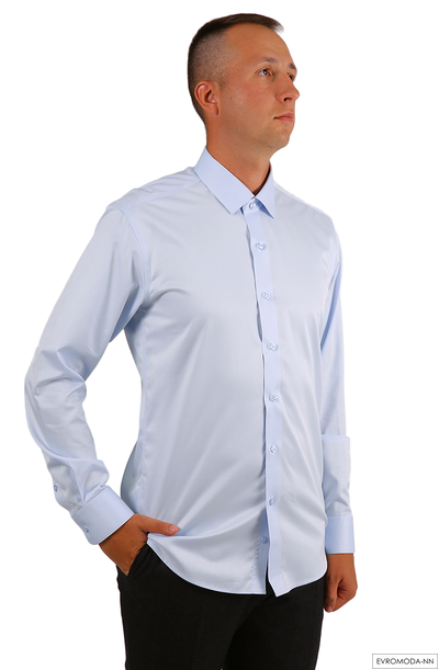 Рубашка мужская Оскар-time Non Iron Slim 18280LT