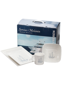 Набор посуды Square Sail, 16 предметов