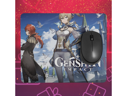 Коврик для мыши Genshin Impact, Геншин Импакт №56