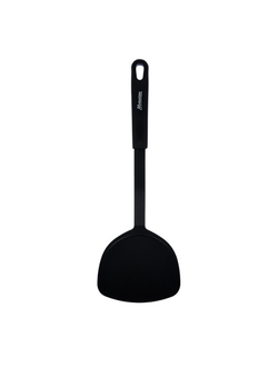 Лопатка для антипригарной поверхности 31 см, изогнутая, рабочая часть 10,5*9 см, нейлон, широкая