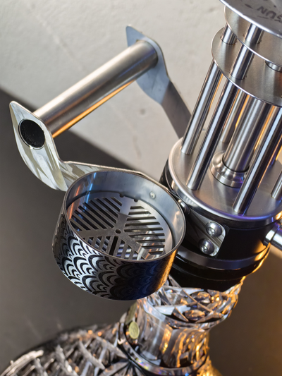 MICROGUN HOOKAH SILVER