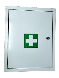 Металлическая аптечка