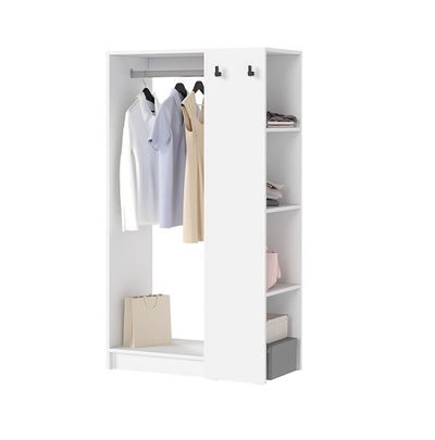 Руна СТЛ 01 Стеллаж Белый/Белый