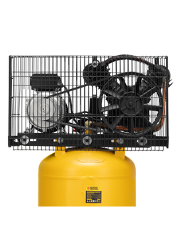 Компрессор воздушный BCV2200/100V, ременный привод , 2.3 кВт, 100 литров, 440 л/мин Denzel