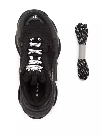 Balenciaga Triple S Clear Sole Black