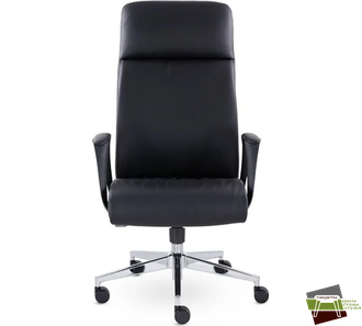 Кресло UTFC Онтарио М-105 пластик/хром черный