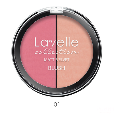 LavelleCollection Румяна компактные Matt Velvet Blush l Лавель