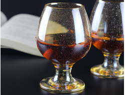 Бокал для коньяка "мед-снег"