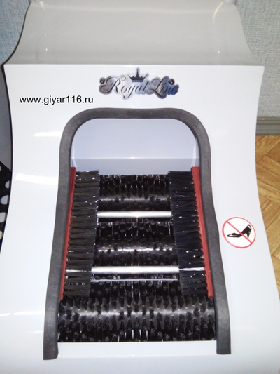 Комплект щеток в сборе с валом на Royal Sole 3