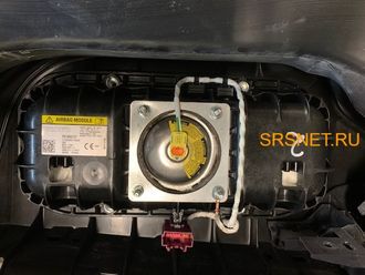 Восстановление подушки безопасности пассажира Volvo XC40