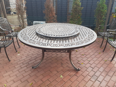 Набор обеденной мебели из алюминия Nice 6