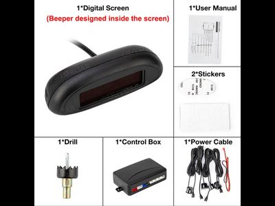 Парктроник универсальный светодиодный датчик парковки