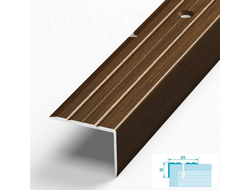 Порог-угол ПУ 03 1350мм 094 венге (24*18мм) Лука  [51663]