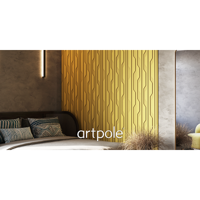 Гипсовая панель DRIVE + LED артикул M-0087