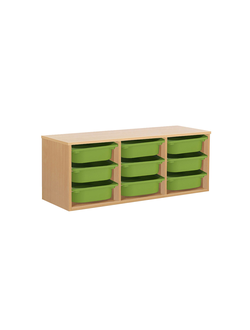 НАСТОЛЬНАЯ ВЫДВИЖНАЯ СИСТЕМА ХРАНЕНИЯ 3/64 ПВХ