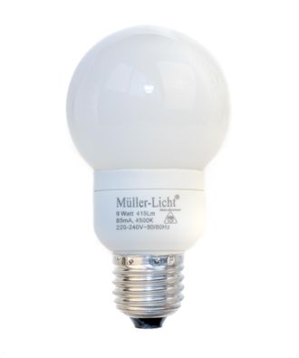 Энергосберегающая лампа Muller Licht Mini Globe 9w 845 E27