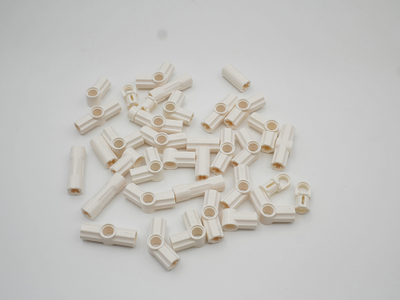 !АНАЛОГ! Special Elements for Structures Set /  Angle connectors White, WHITE (SPEC7)