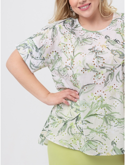 Блуза 35042485-28 52-62 размеры