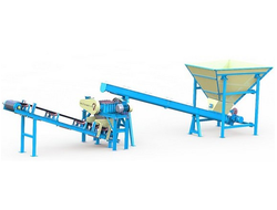 Линия измельчения торфа