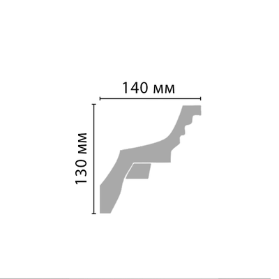 Потолочный плинтус из полиуретана DECOMASTER- 95308A