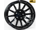 Комплект дисков R17 9,5J ET+25 5*114,3 Shogun RS-Z Черный (S136)