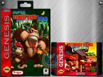 Donkey Kong Country, Игра для Сега (Sega Game) GEN