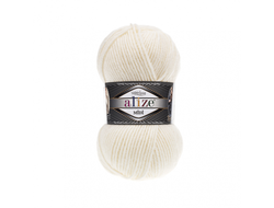 Пряжа Superlana Midi Alize ( СуперЛана Миди) цвет  Белый  62