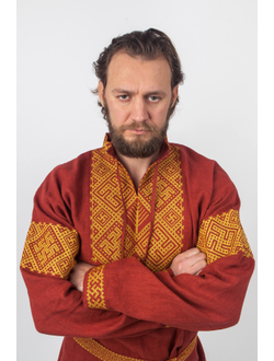 Рубаха с индивидуальным орнаментом "Сила Души"