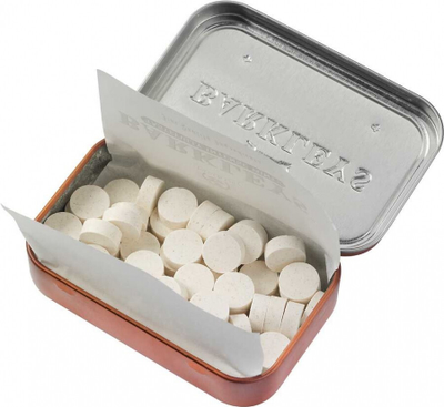 Освежающие леденцы Barkleys Ginger Orange (с имбирем и апельсином) в железной упаковке