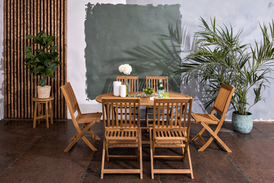 Обеденная группа из акации Oxford M