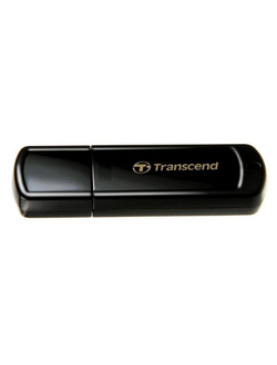 Флеш-память Transcend JetFlash 350, 4Gb, USB 2.0, черный, TS4GJF350