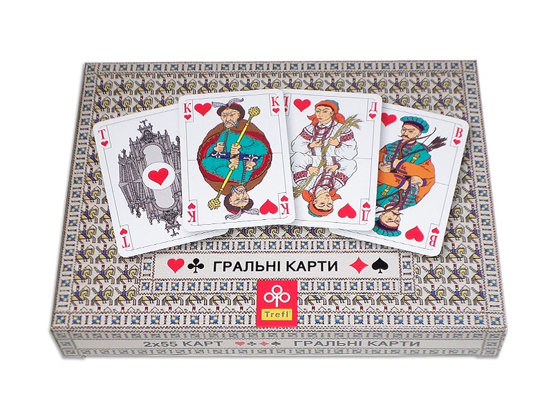 Игральные карты с автомобилями