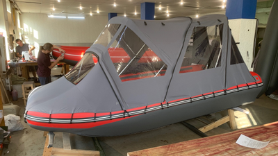 Тент-комбинированный для Zvezda 390, 420 Катамаран