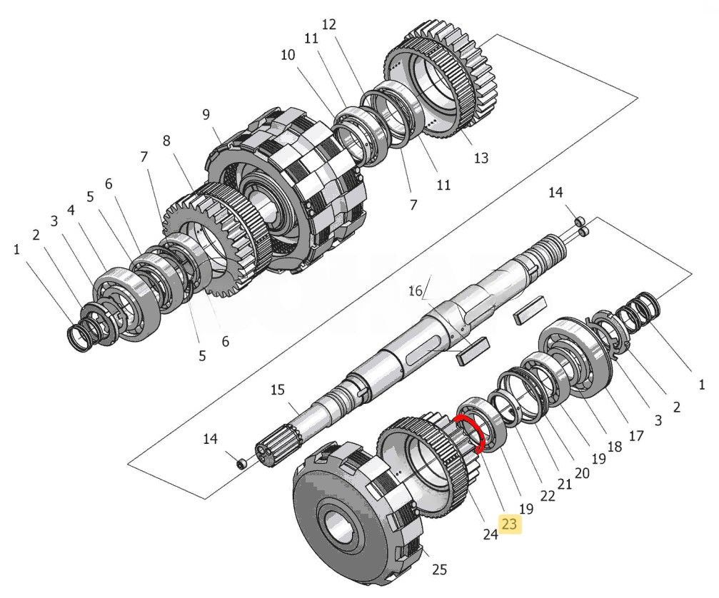 Кольцо У35.615-01.054 (У35.615-01.502)