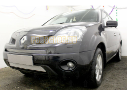 Защита радиатора Renault Koleos 2008-2011 chrome низ PREMIUM