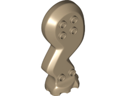 Creature / Mechanical Leg Large Right Back #3 Inside, Dark Tan (26272 / 6154040)