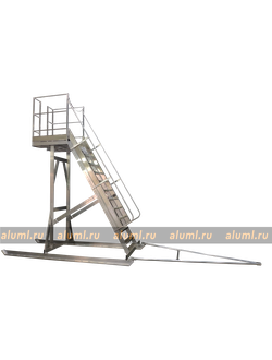 Площадка приустьевая (лубрикаторная)  ПЛ-3,0