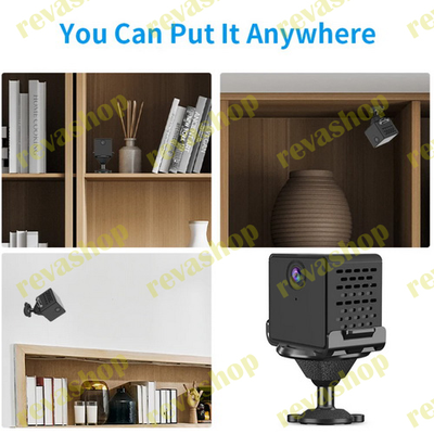 Мини видеокамера, акб, Wi-Fi, 3 Мп, 1080P, камера для видеонаблюдения, маленькая камера с Wi-Fi, ком