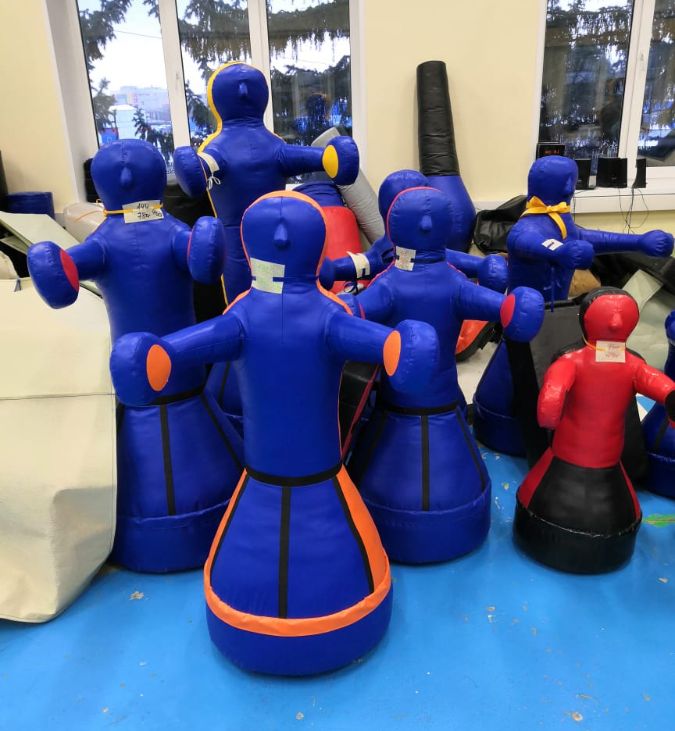 Манекен напольный боксерский Герман